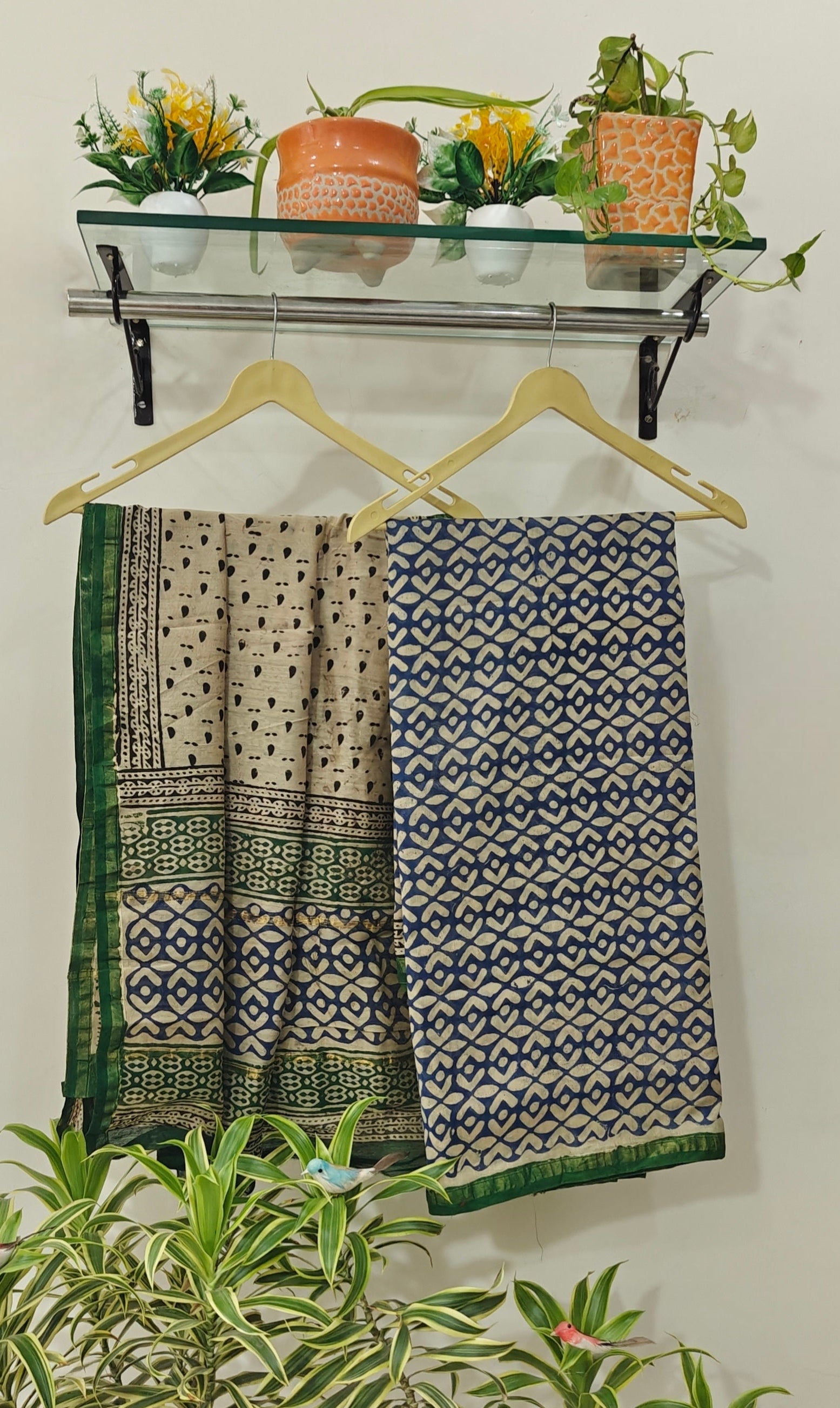 Chanderi silk suit