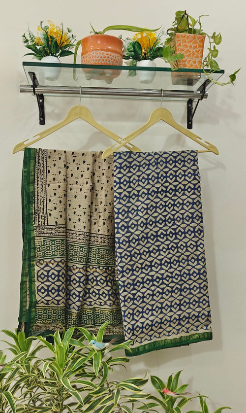 Chanderi silk suit