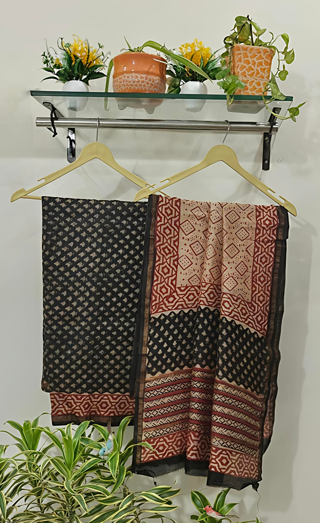 Chanderi silk suit