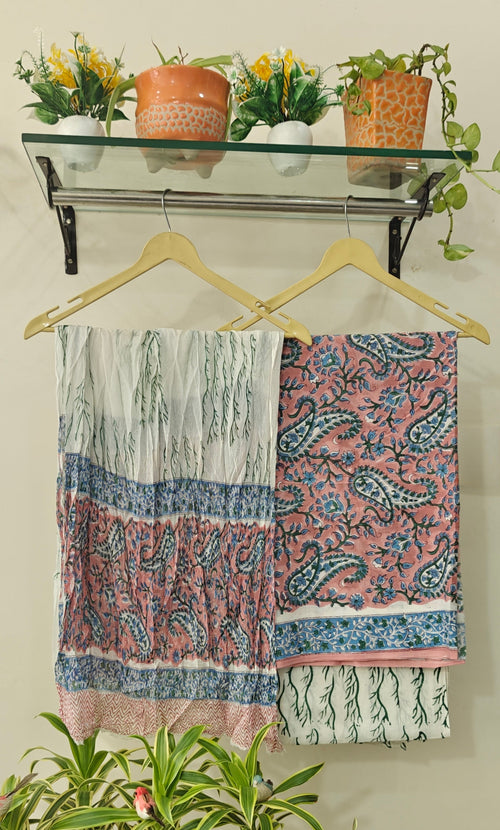 Bagru cotton suit