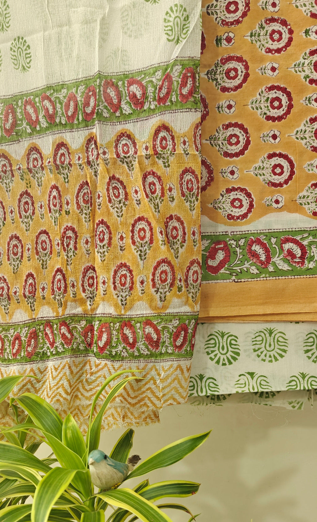 Bagru cotton suit