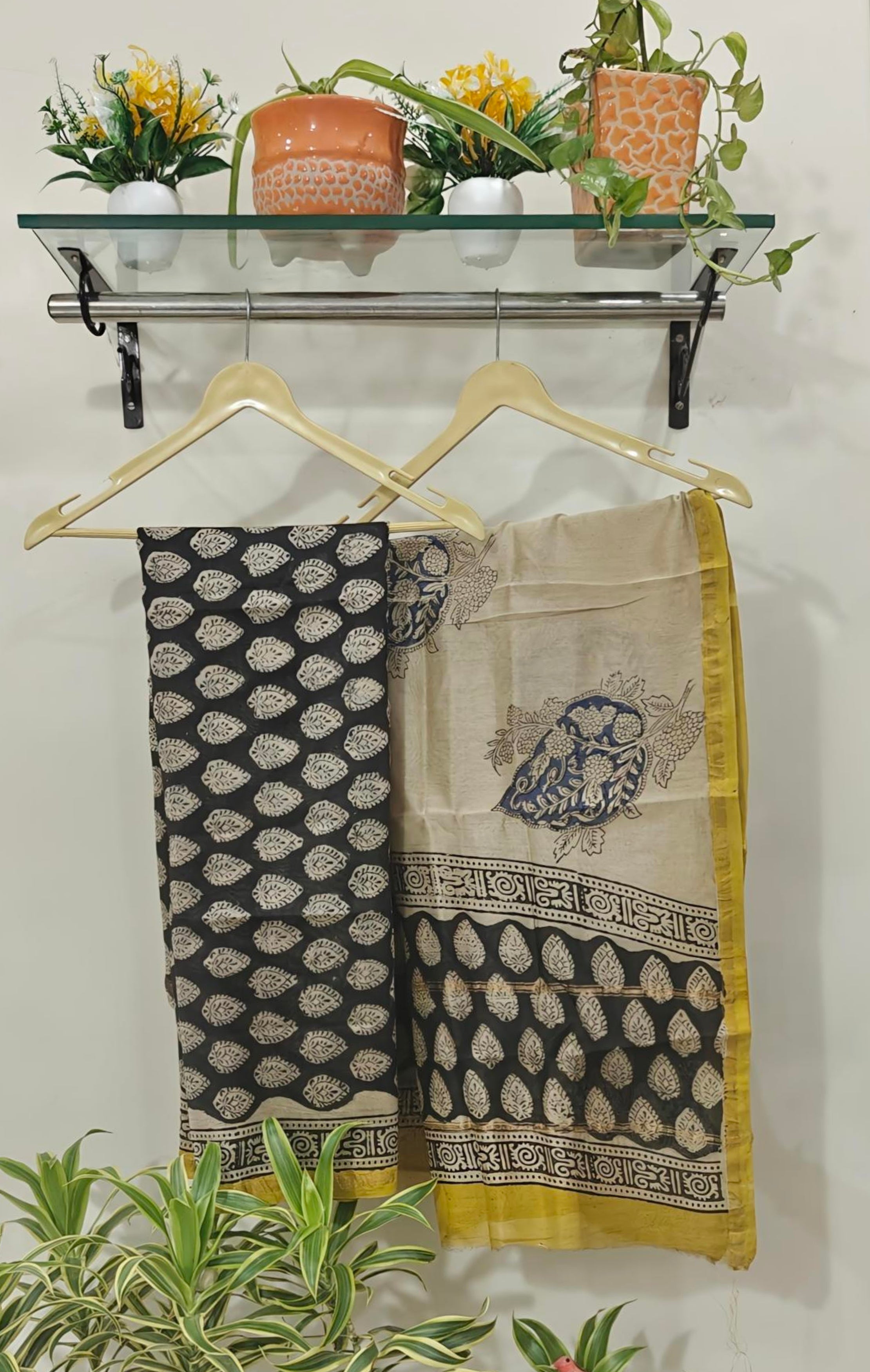 Chanderi silk suit