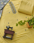 Handloom unstitched suit
