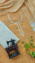 Handloom unstitched suit