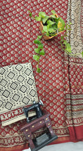 Chanderi silk suit