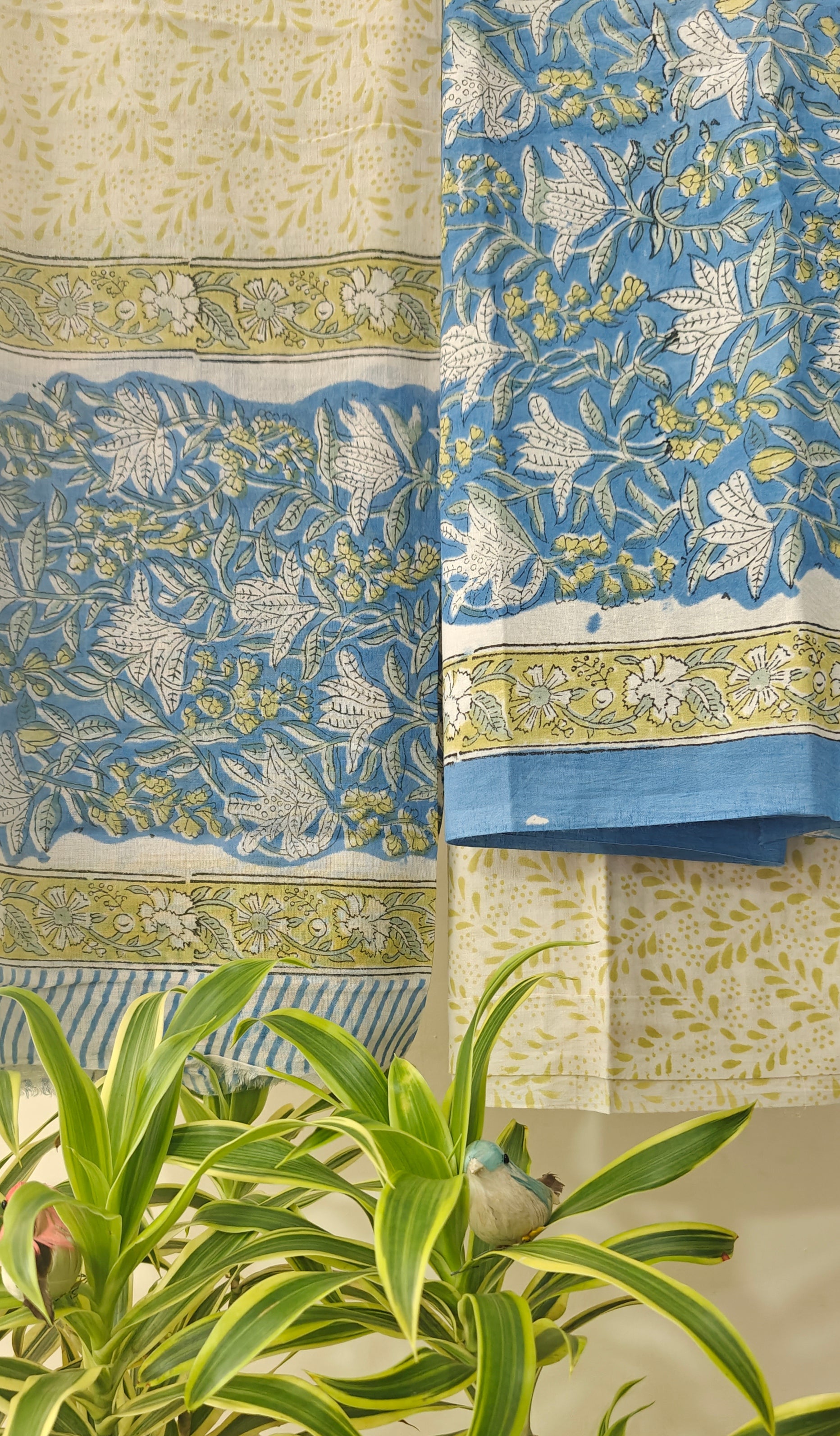 Bagru cotton suit