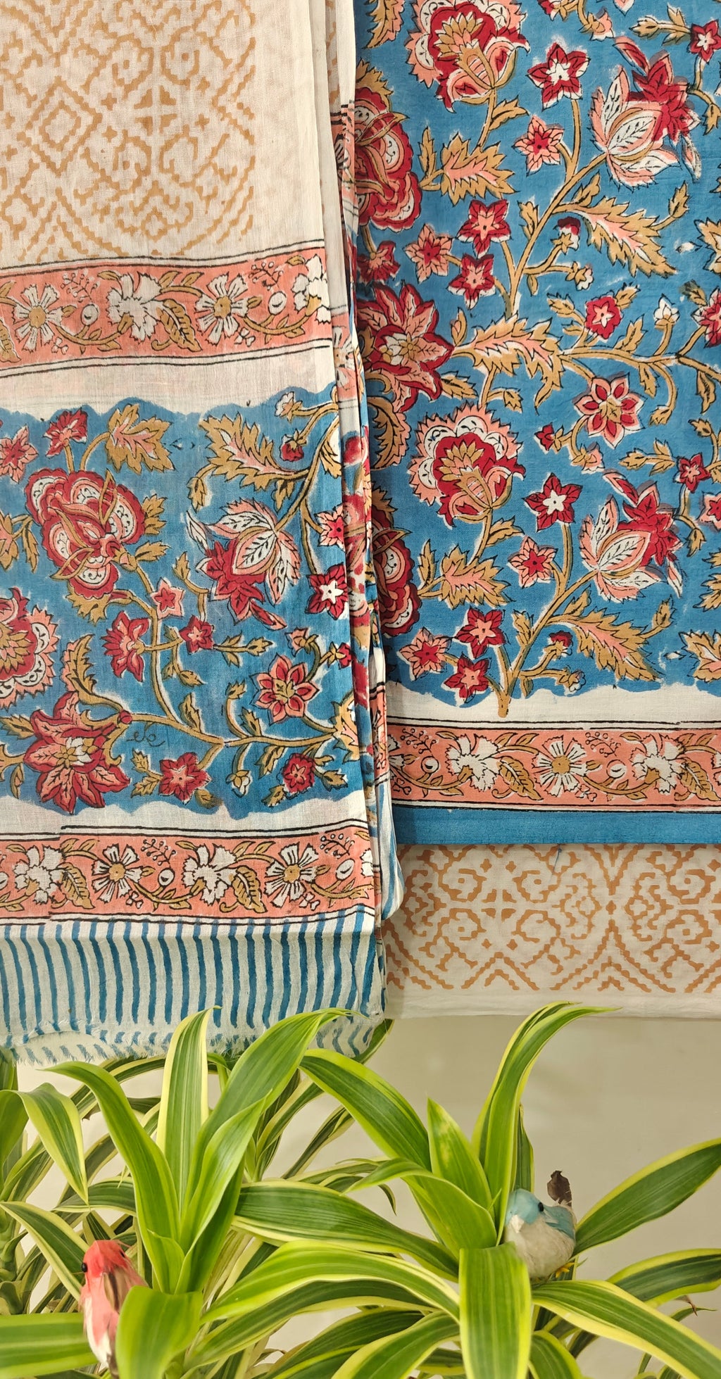 Bagru cotton suit