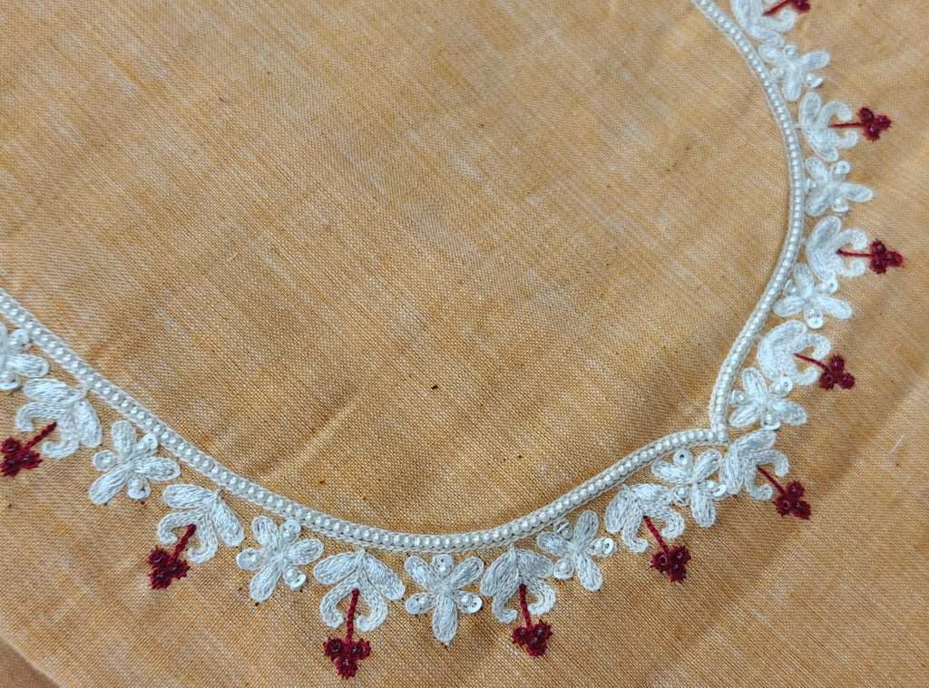 Handloom unstitched suit