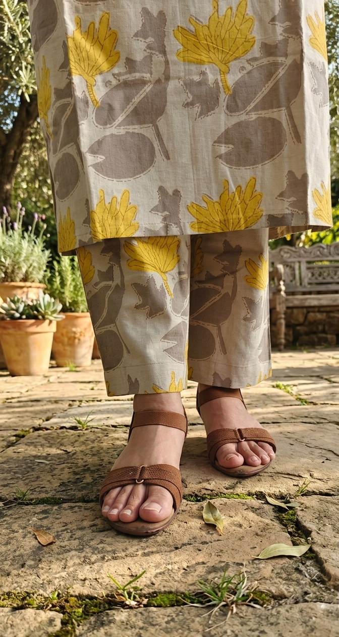 Natural dye suit