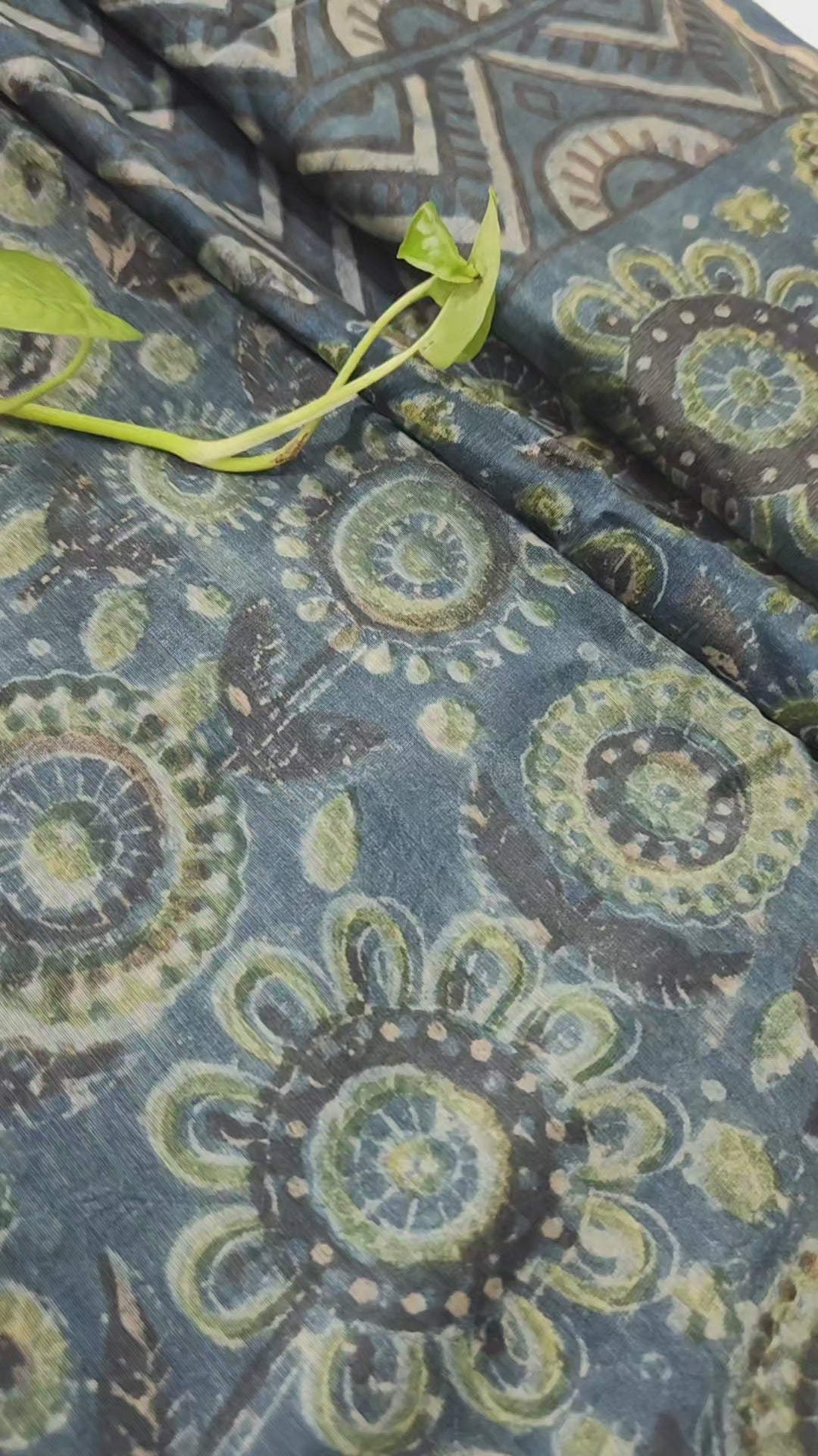 Chanderi silk suit