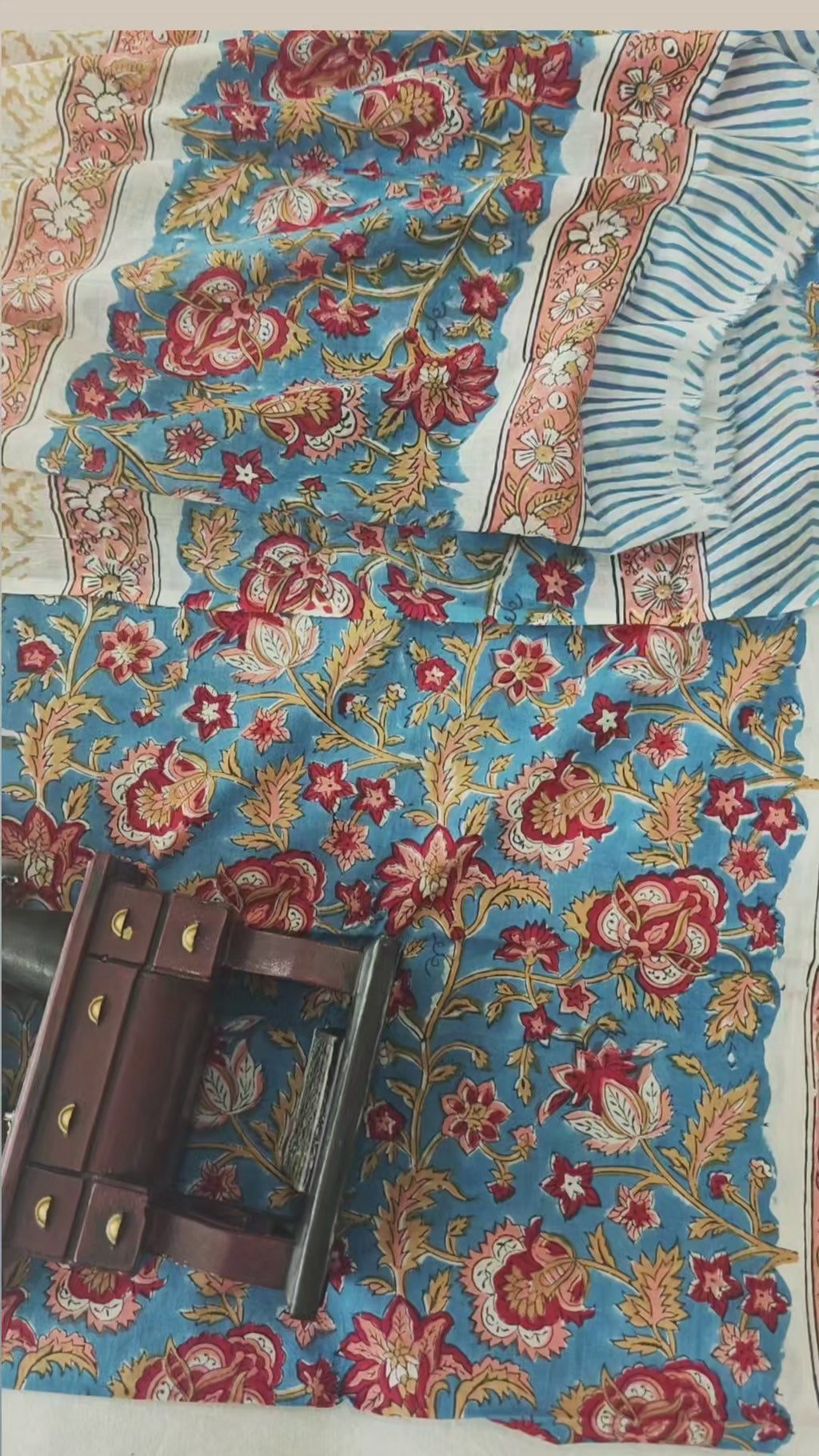 Bagru cotton suit