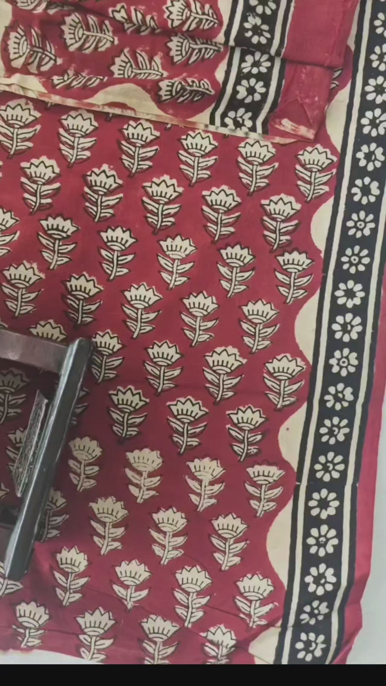 Bagru cotton suit