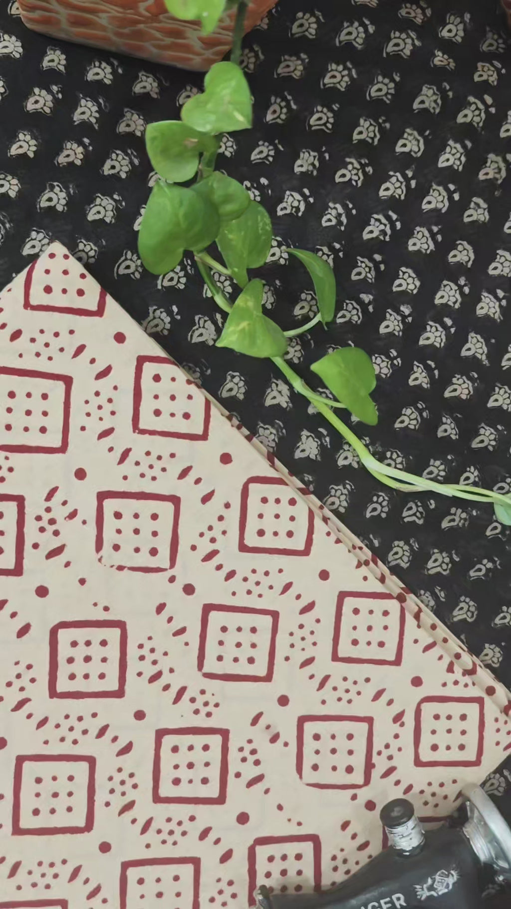 Chanderi silk suit