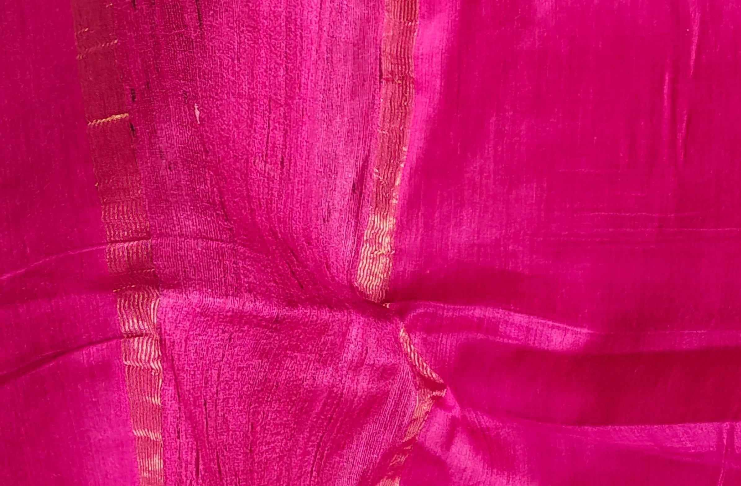 Ranipink handwoven silk saree