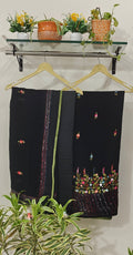 Black light weight georgette suit